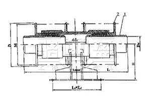 双流向套筒式补偿器