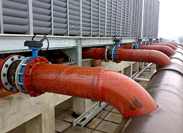 输油管线湖南省益阳市橡胶接头施工图
